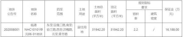 万达12.39亿元竞得上海市临港区一宗居住用地 溢价率53.13%-中国网地产