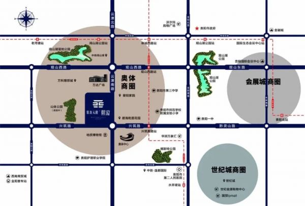 贵阳银海元隆熙府建面约46-62㎡SOHO公寓发售中-中国网地产