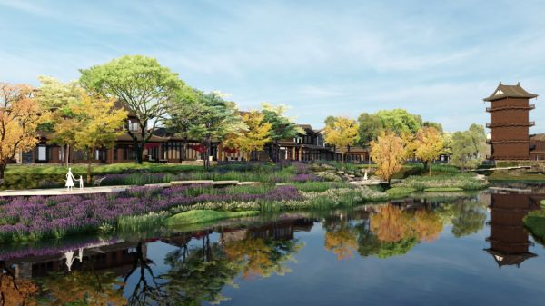 中铁建阳明文旅城：八重景观主轴 山水之上盛启风雅-中国网地产