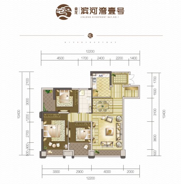 贵阳滨河湾壹号在售约55.75-181.08㎡住宅 每平米15000元起-中国网地产