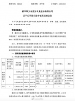 新华联控股债务危机持续,新华联文旅61.17%股权被司法冻结