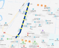 5月14日起,德城区这一路段临时施工