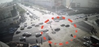 注意!呼和浩特这个路口采取环岛通行方式