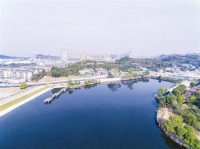 西陵区窑湾石板水库踏上生态修复之路 河畅水清岸绿景美