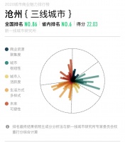 2020城市商业魅力沧州排行全国第86 未来可塑性如何