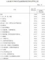 最新!山东这些单位2019年平均工资发布,最高的是……