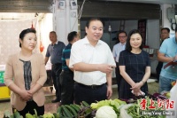 朱健赴城区督导调研“六稳”“六保”、文明创建工作