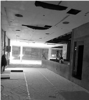 钻洞打孔,别墅通到人防地下室 竟想装修后当作经营场所