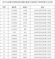 正在公示!事关G240城中段、洞庭南路(一期)鱼巷子征拆!