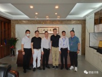 热烈欢迎温州整木定制专委会、千居客建材商场领导到访德嘉印象!