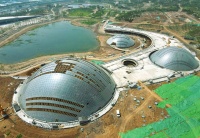 太原植物园雏形初现