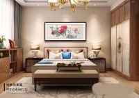 卧室适合挂什么画 温馨花鸟画显生活情怀