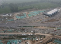 太原地铁小店南车辆段加紧建设 预计12月15日竣工