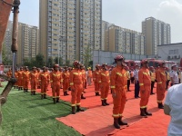 鲁商&middot;蓝岸公馆 | 配套升级,家门口的消防救援站开工建设