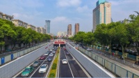 温州市区温瑞大道二期锦绣路下穿隧道正式通车!