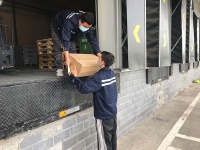 汇领鲜公司全力保障疫情期间首府市民餐桌