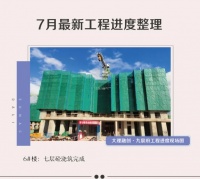大理融创&middot;九宸府 7月最新工程进度整理 6#楼七层砼浇筑完成