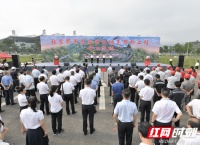 张家界荷花国际机场高架桥工程开工 打通机场与城区&ldquo;快车道&rdquo;