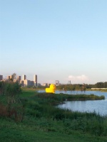 长春南部新城再添新公园,大黄鸭已进场!光明公园已对外开放