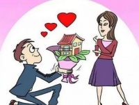 置业报告显示,44%的人可以接受租房结婚