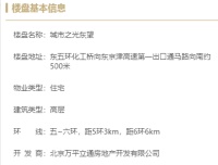 北京城市之光东望售楼处电话&mdash;地址&mdash;24小时电话图文解析