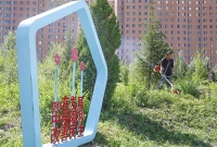 呼市利用棚改腾空土地打造景观公园 休闲娱乐好景致
