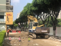 金砂东路提升工程开始实施!南侧部分计划明年1月底完成!