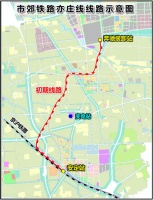 市郊铁路亦庄线预计年底开工 远期将实现"客、货双运"