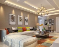 烟台兴北居装饰:两口之家90平两居室装修 9万装修效果图