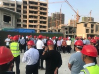 九巨龙集团开展济宁高新区项目巡检工作