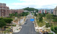 福州金山片区再建成一条直达三环道路