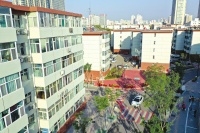 老军营小区面貌一新