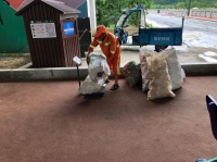 临安清凉峰:做好垃圾分类,实现再生资源回收站长效管理