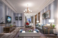 地墙一体化 圣保罗地板SPC系列产品大放异彩