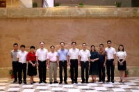 热烈欢迎广西省贵港市领导莅临旺德府集团指导工作