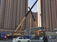 开通倒计时!包头这座新人行天桥主桥完成架设,位置就在....