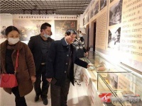 鹤城区国防教育中心:春节期间不间断接待市民参观