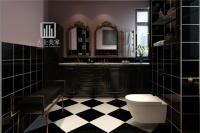 石家庄装修公司对大面积卫生间该如何设计?