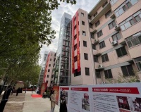 北辰区天士力花园小区加装电梯投用！