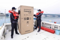 海岛交通不便冰箱送货难？卡萨帝：包船到家