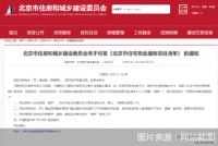 屋面漏水、门窗漏雨、外墙脱落谁来管？北京住宅小区物业服务项目清单这样说