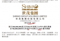 世茂集团拟利率3.975%、5.2%发行两笔合计10.48亿美元优先票据