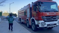 丰台南曦大厦配电箱着火 居民称曾多次反映消防通道被占用等乱象