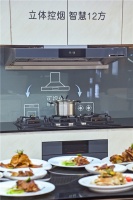 不怕油烟大！卡萨帝发明3D风幕烟机：不让油烟跑逸