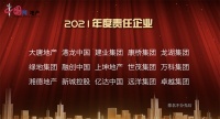 践行责任与担当 多家房企荣膺“2021中国房地产行业责任企业”
