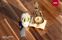 神仙颜值胡桃木，令人一见钟情的圣象康逸三拼花地板