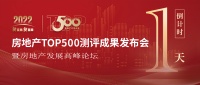 2022房地产TOP500测评成果即将揭晓！