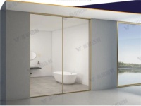 新绍铝材，极窄系列上下滑轮升级，设计独特