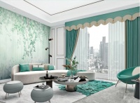 一年中最炎热的三伏天来了，不试试十级助眠的绿色窗帘吗？