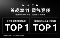 马赫无线蒸汽洗地机霸屏双11 Top榜，爆款科技彰显高端家居品质生活